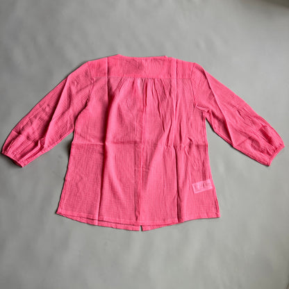 TOMMY BAHAMA Women's Lana Bay Gauze Top 3/4 Sleeve Tutti Frutti Size S (New)