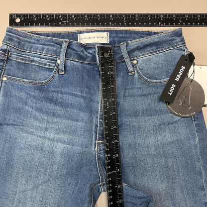ARTICLES OF SOCIETY Pearl City Denim Jeans Women's Sz 27 Blue 4018PLV-712 (New)