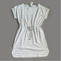TOMMY BAHAMA Women's Short Sleeve Amira Stripe Short Dress Size S Grey (New)