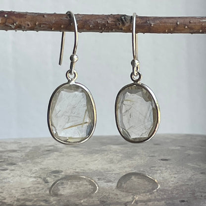 Golden Rutile Danglers