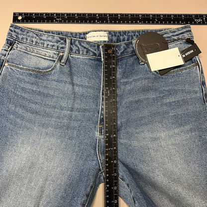 ARTICLES OF SOCIETY OMAO High Rise Denim Jeans Women's Sz 31 Blue 4009TQ3-716 (New)