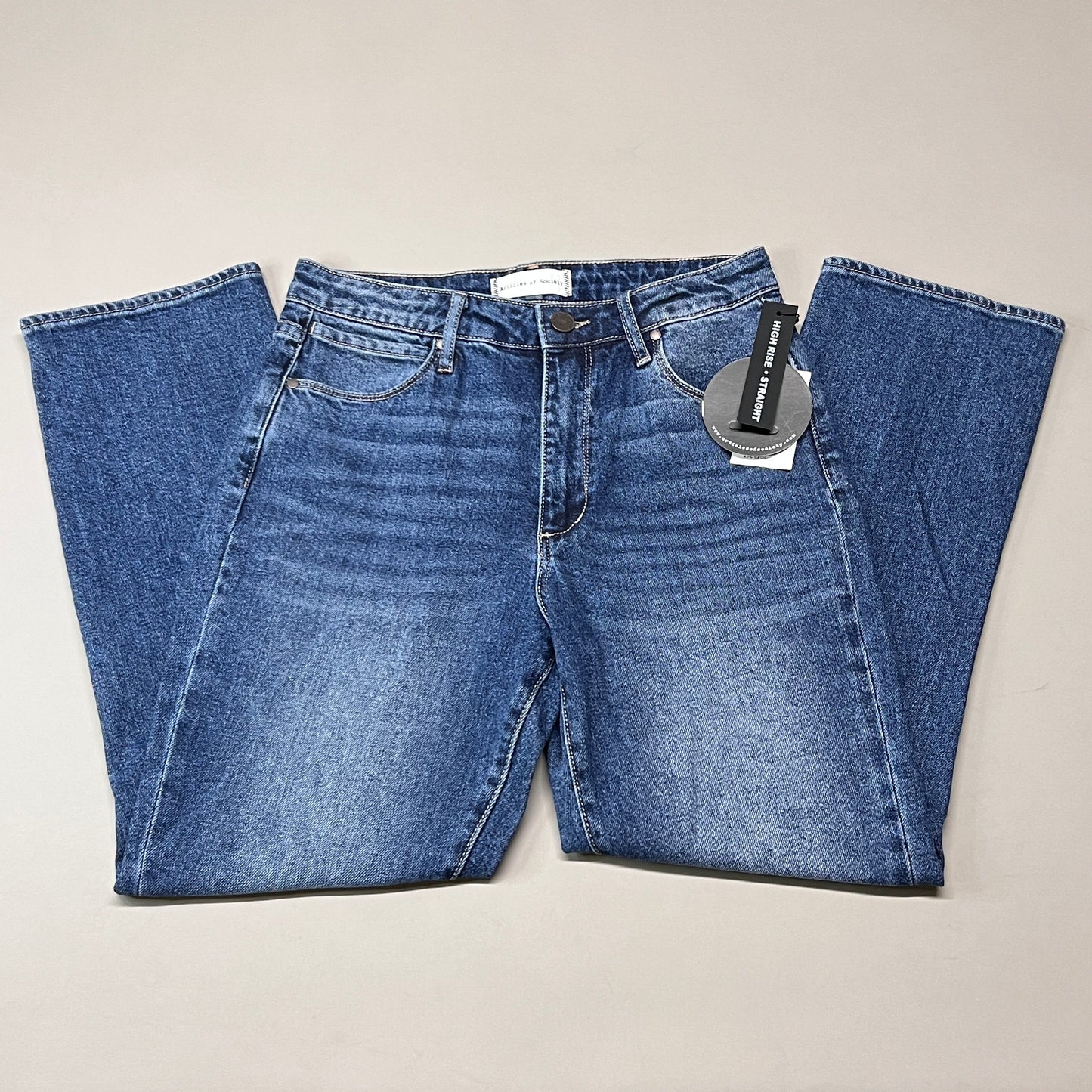 ARTICLES OF SOCIETY Ewa Beach Denim Jeans Women's Sz 25 Blue 4810TQ3-718 (New)