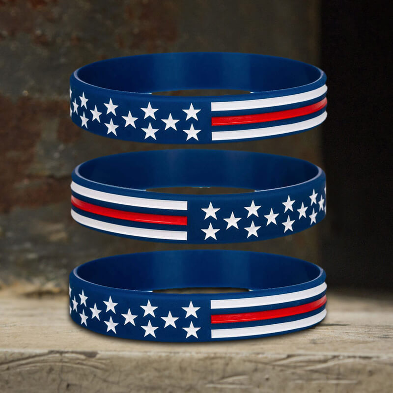 Independence Day Celebration Silicone Bracelet