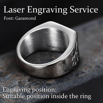 Irish Claddagh Stainless Steel Celtic Knots Ring