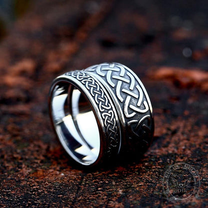 Irish Claddagh Stainless Steel Viking Ring