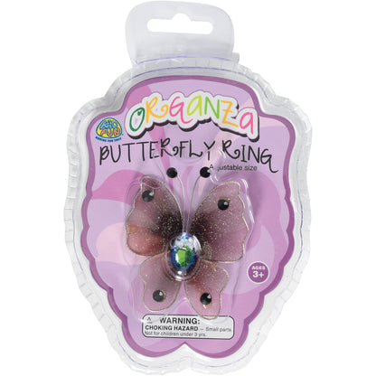 Organza Butterfly Ring