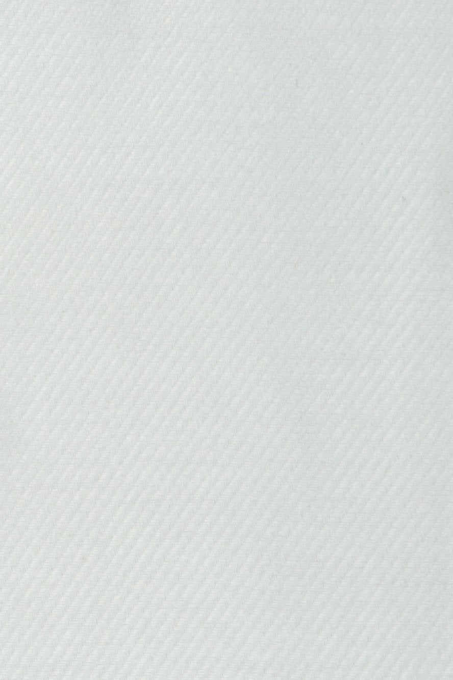 "Jamison" White Twill Spread Collar Dress Shirt