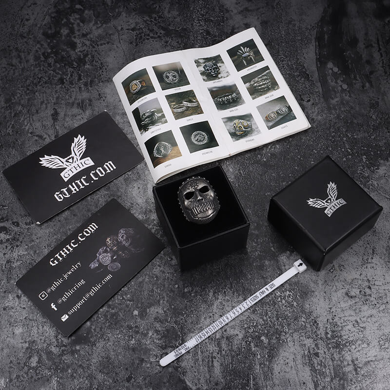 Jay Mask Stainless Steel Slipknot Ring