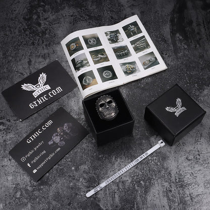 Jay Mask Stainless Steel Slipknot Ring