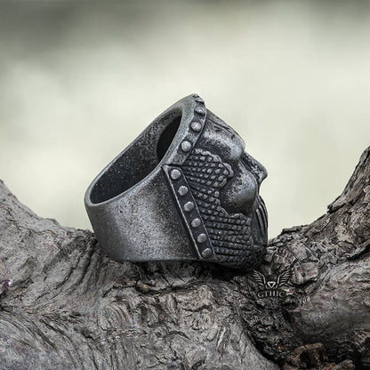 Jay Mask Stainless Steel Slipknot Ring