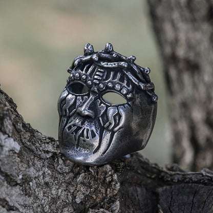 Slipknot Mask Stainless Steel Ring