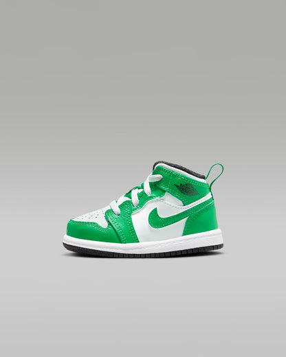 Jordan 1 Mid TD Lucky Green New Size: 2C