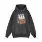 Just Here For The Boos Vintage Washed Hoodie