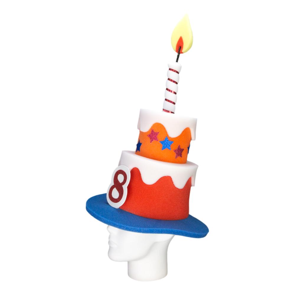 Kid's Birthday Cake Hat (Boy)