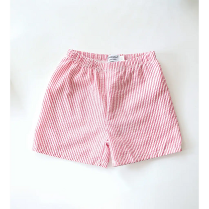 Kids Striped Pull-On Shorts