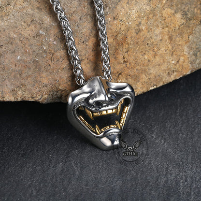 Kobe Japan Fangs Ghost Stainless Steel Pendant