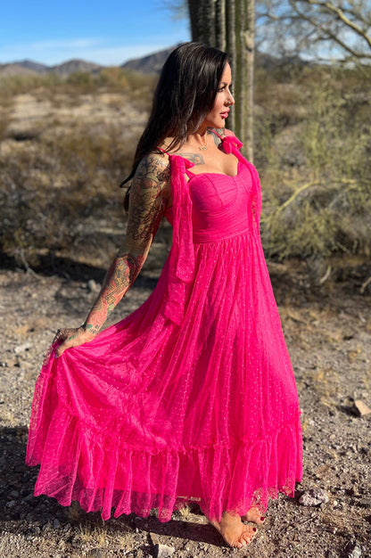 Cinderella Pink Tulle Dress -clearance