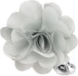 Vittorio Vico Unisex Satin Solid Flower Lapel Pin