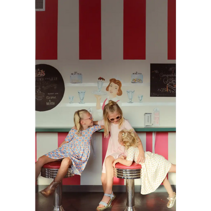 Lemon Shake Up All Day Twirl Dress for Kids