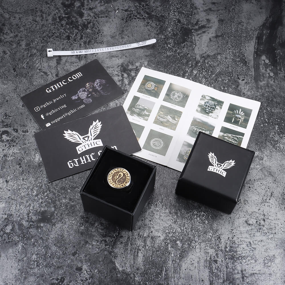 Leo Stainless Steel Ring