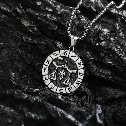 Libra Stainless Steel Pendant