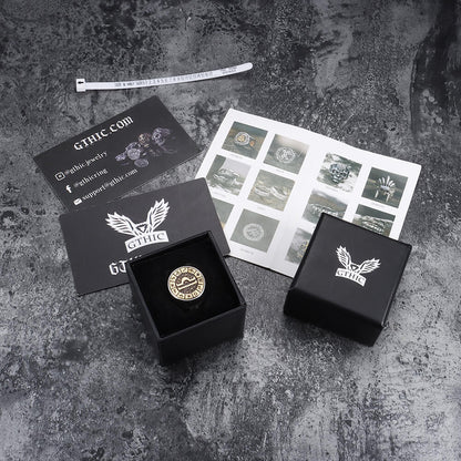 Libra Stainless Steel Ring