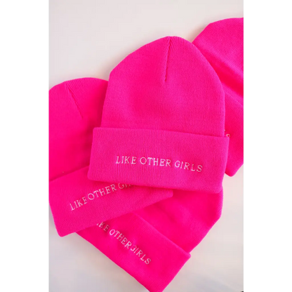 Not Like Other Girls Pom Pom Beanie | FREE SHIPPING
