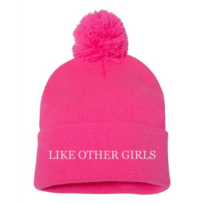Not Like Other Girls Pom Pom Beanie | FREE SHIPPING