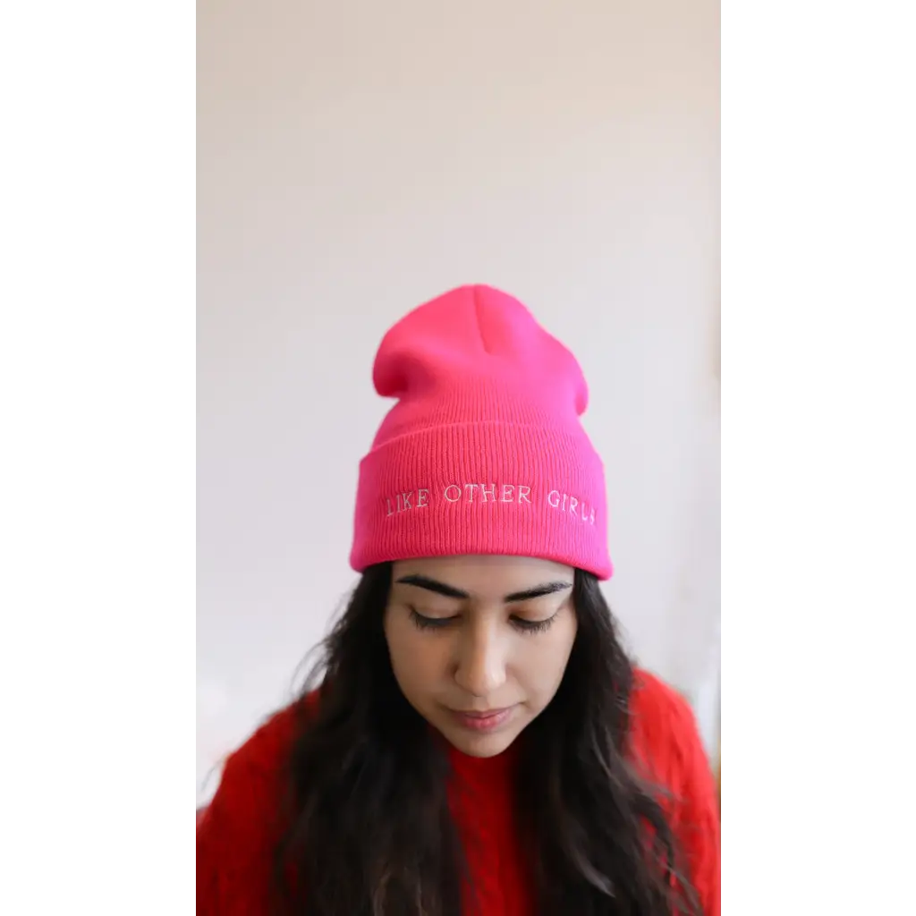 Not Like Other Girls Pom Pom Beanie | FREE SHIPPING