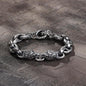 Lion Head Stainless Steel Skull Bracelet