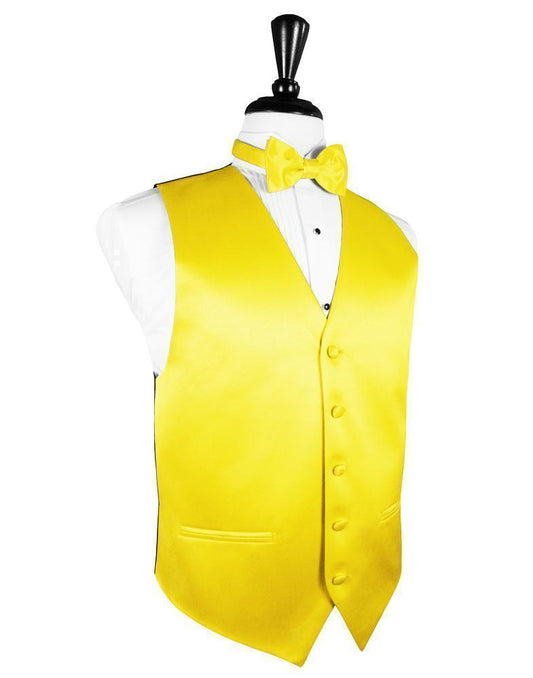 Luxury Satin Tuxedo Vest 2