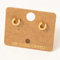 Mini Horeshoe Studs - Silver