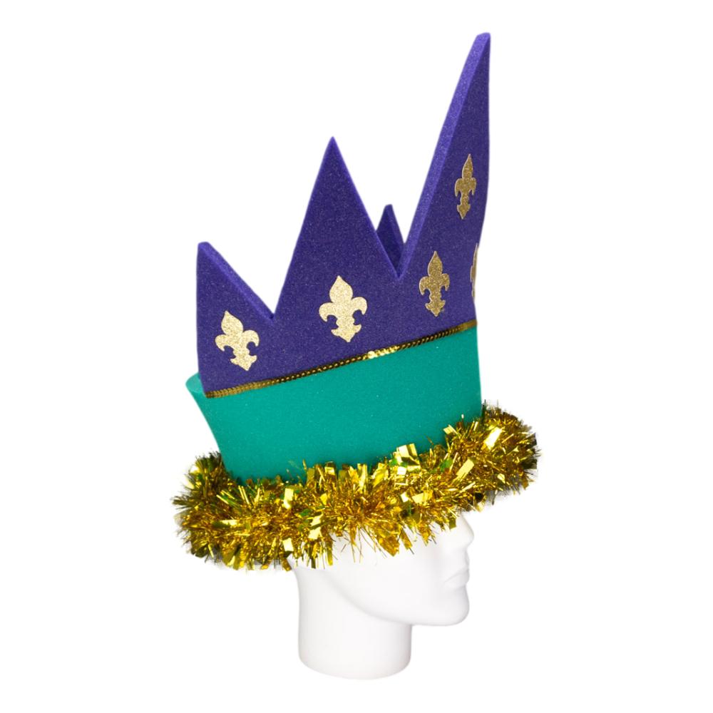 Mardi Gras Crown Hat