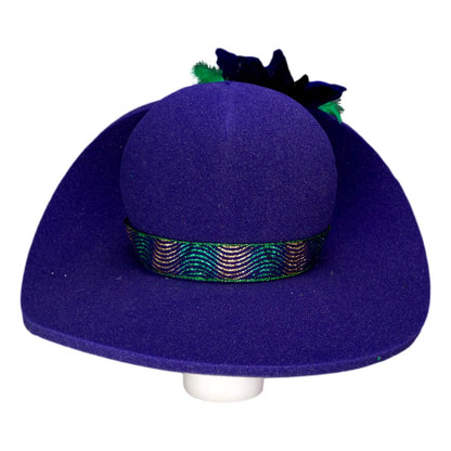 Mardi Gras Roses Lady Hat
