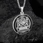 Masonic Symbol Stainless Steel Pendant