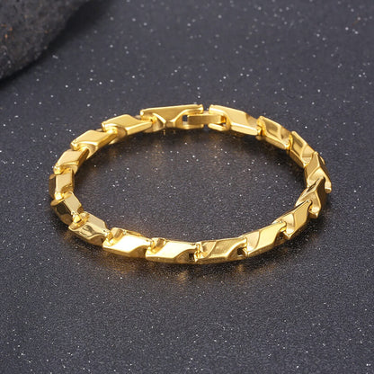 Mechanical Dragon Bone Chain Stainless Steel Bracelet