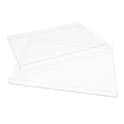 Clear Acrylic Serving Tray With Lid