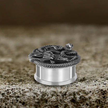 Medusa Stainless Steel Ear Gauges