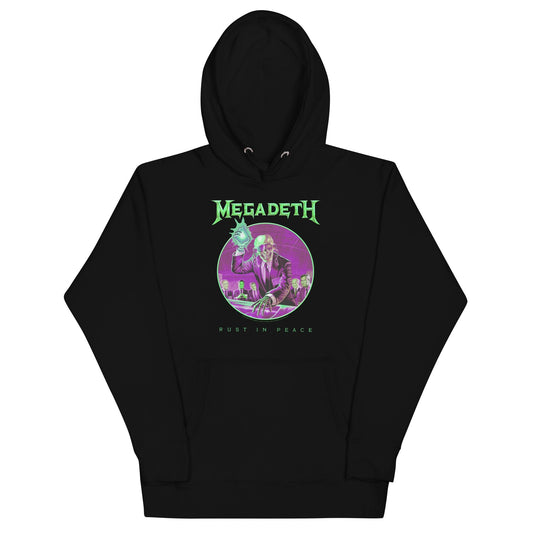 Megadeth Green Rust Classic Hoodie