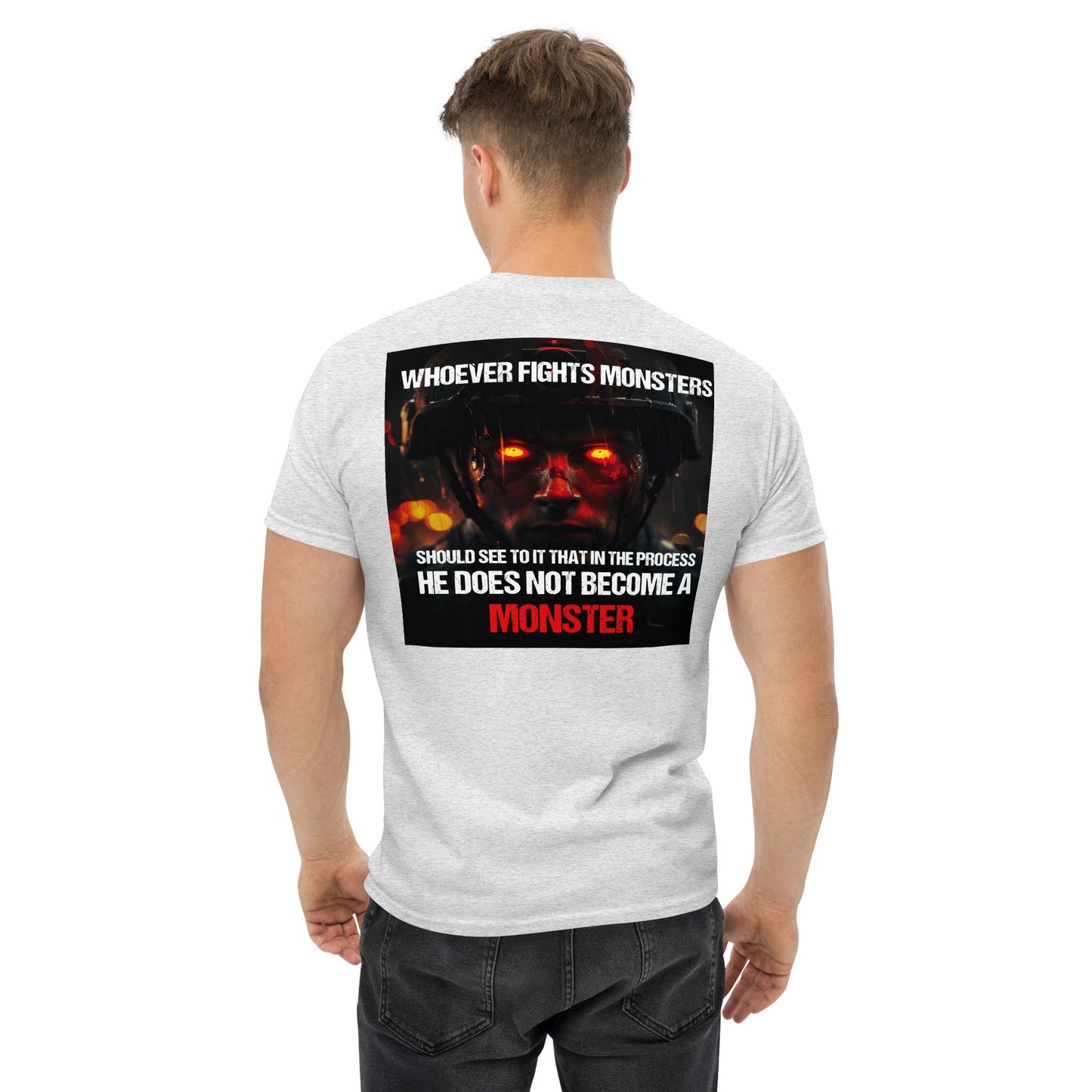Fighting Monsters T Shirt