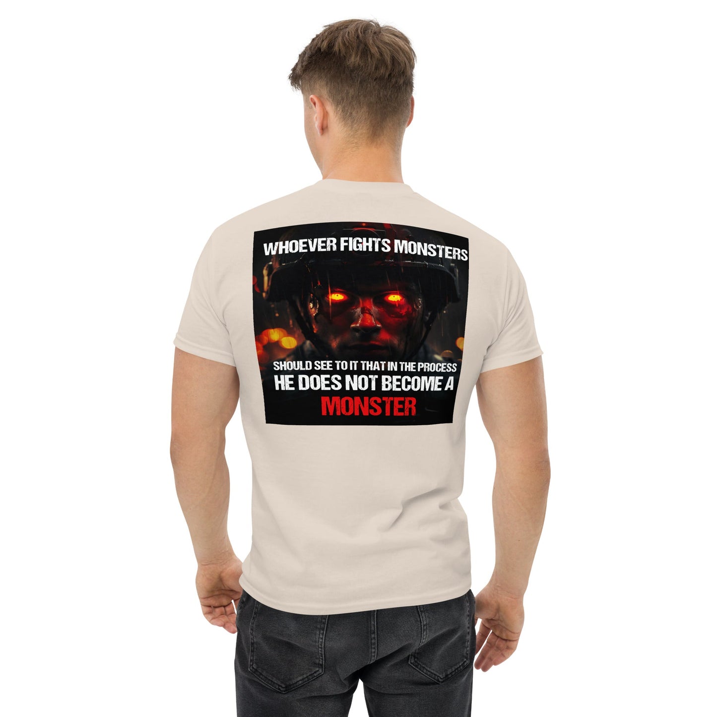 Fighting Monsters T Shirt