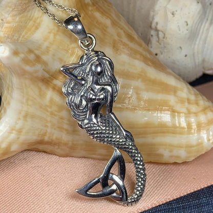 Trinity Knot Mermaid Necklace