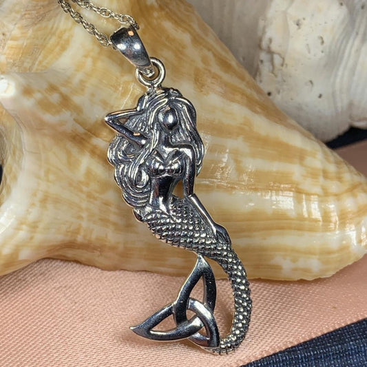 Trinity Knot Mermaid Necklace