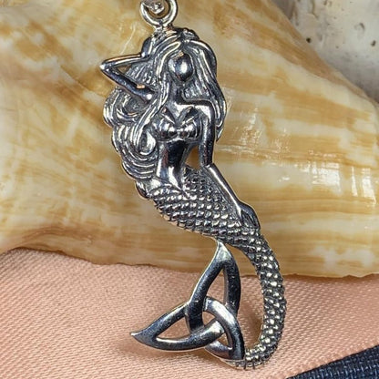 Trinity Knot Mermaid Necklace