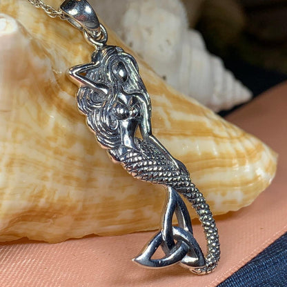 Trinity Knot Mermaid Necklace