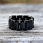 Minimalist Watch Chain Design Stainless Steel Ring