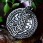 Mjolnir Celtic Knot Stainless Steel Viking Pendant