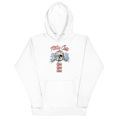 Motley Crue Girl's Skull Classic Hoodie