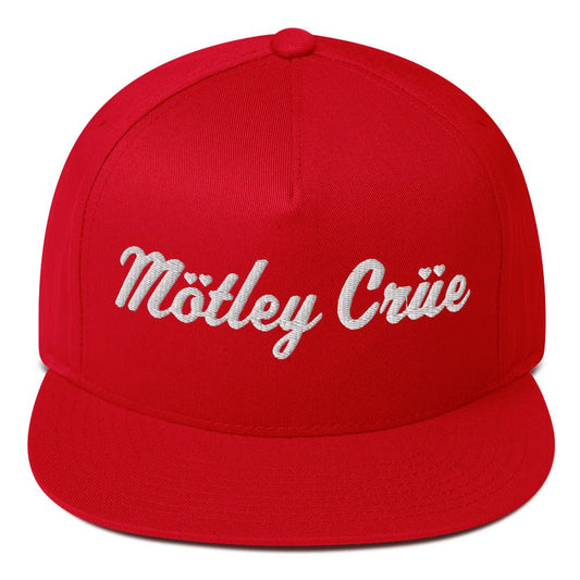 Motley Crue HD Embroidered Snapback Hat