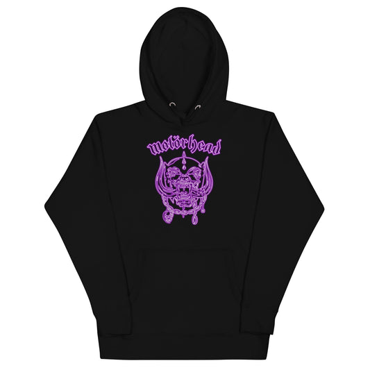 Motorhead - Neon Purple Warpig Hoodie